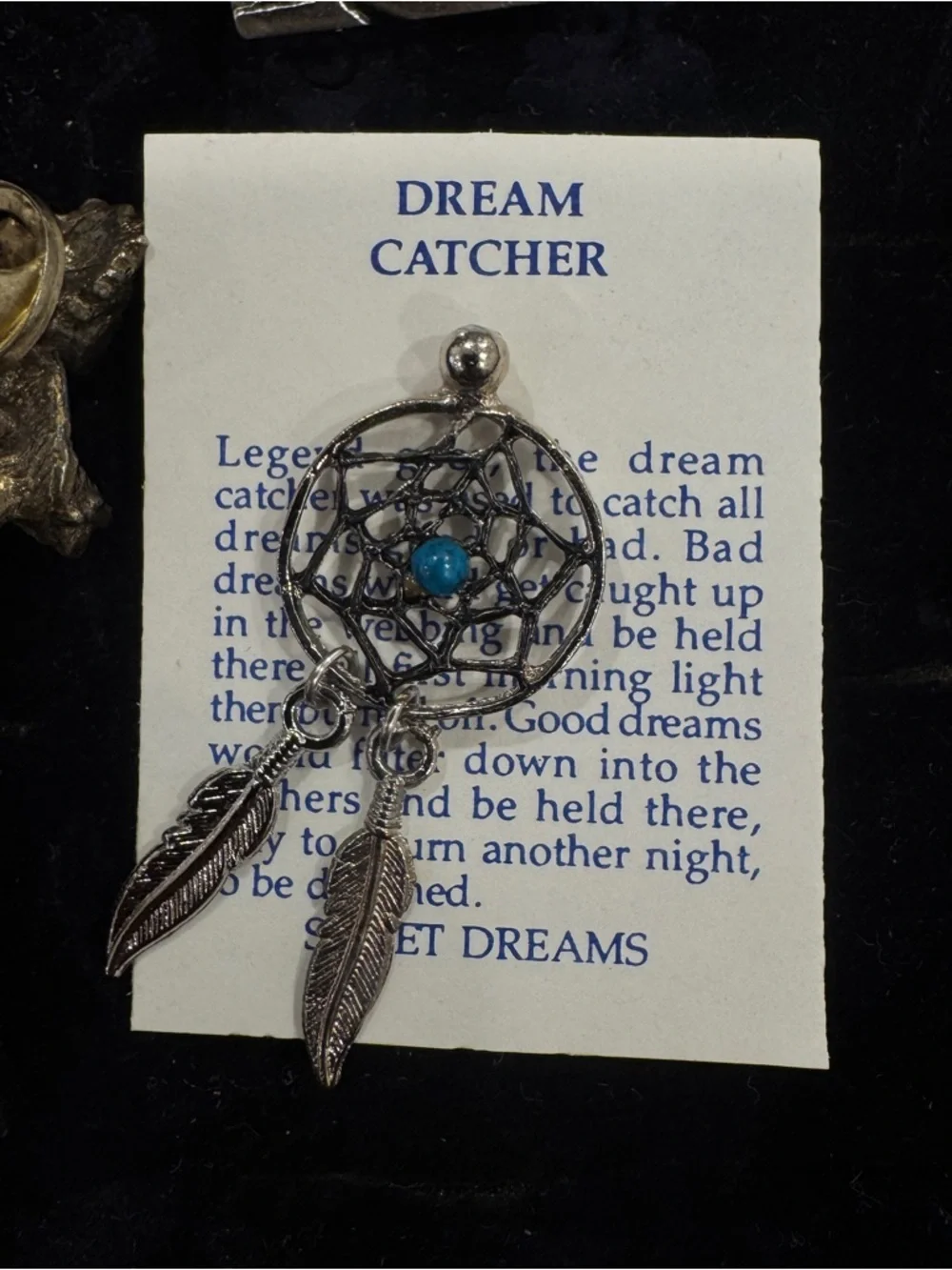 Vintage Pin Collection Lot of 5 Native American Southwest Dream Catcher